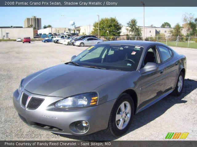 2008 Pontiac Grand Prix Sedan in Shadow Gray Metallic