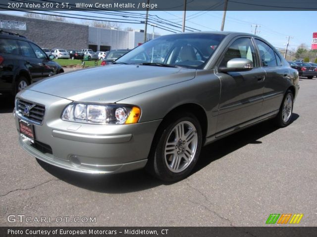 2007 Volvo S60 2.5T in Willow Green Metallic