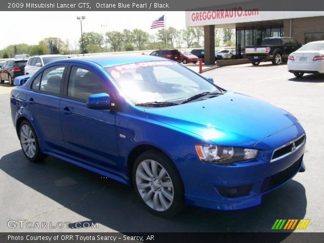 2009 Mitsubishi Lancer GTS in Octane Blue Pearl