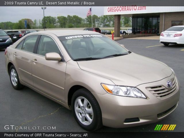 2009 Toyota Camry LE in Desert Sand Metallic