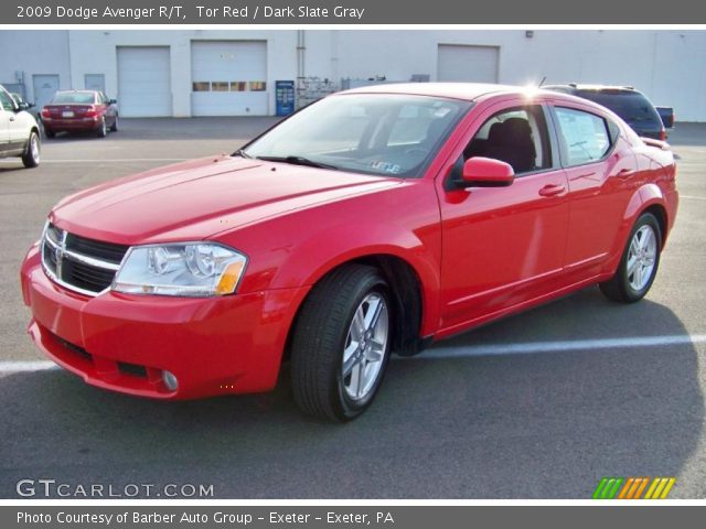 2009 Dodge Avenger R/T in Tor Red