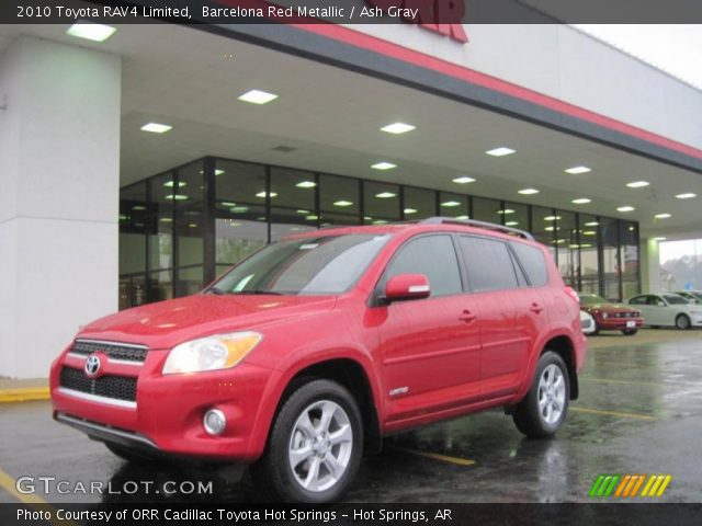 2010 Toyota RAV4 Limited in Barcelona Red Metallic