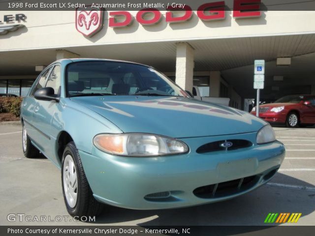 1998 Ford Escort LX Sedan in Aquamarine Frost Metallic