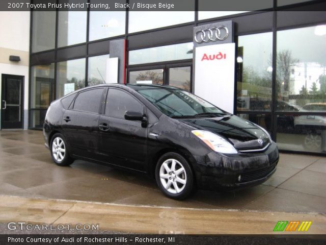 2007 Toyota Prius Hybrid Touring in Black