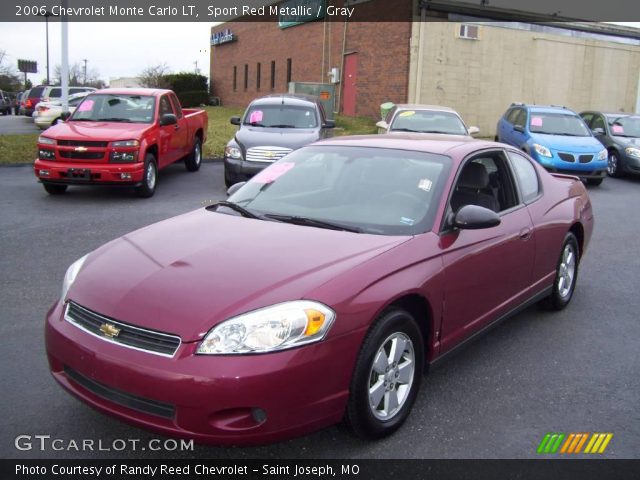 2006 Chevrolet Monte Carlo LT in Sport Red Metallic