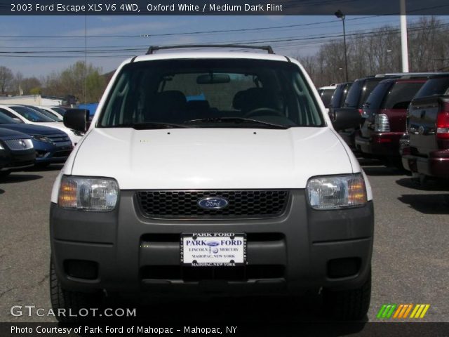 2003 Ford Escape XLS V6 4WD in Oxford White