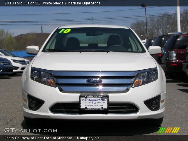 2010 Ford Fusion SE in White Suede