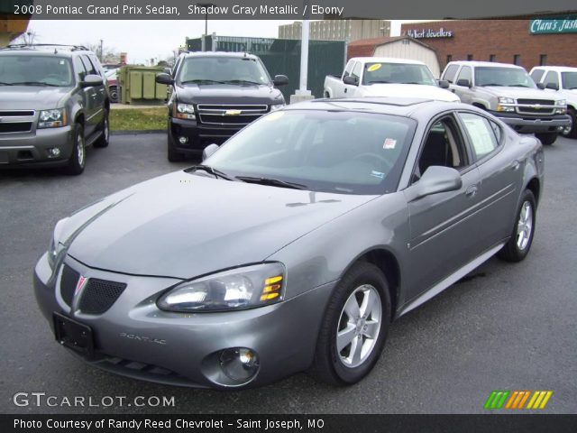 2008 Pontiac Grand Prix Sedan in Shadow Gray Metallic