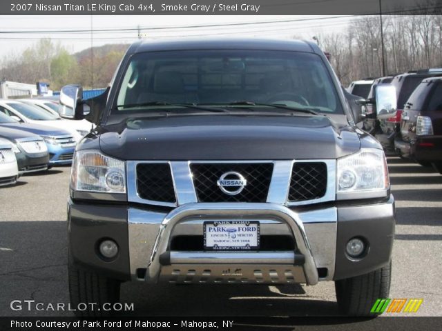 2007 Nissan Titan LE King Cab 4x4 in Smoke Gray