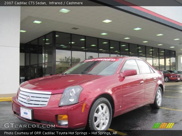 2007 Cadillac CTS Sedan in Infrared