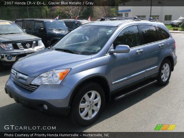 2007 Honda CR-V EX-L in Glacier Blue Metallic
