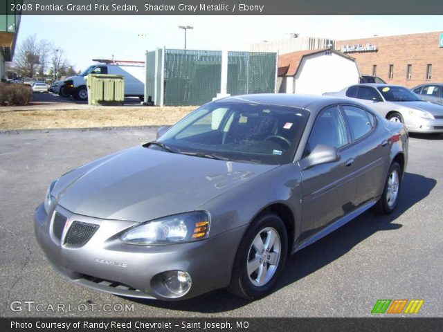 2008 Pontiac Grand Prix Sedan in Shadow Gray Metallic