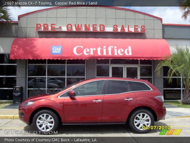 2007 Mazda CX-7 Touring in Copper Red Mica