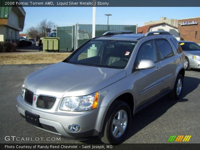 2008 Pontiac Torrent AWD in Liquid Silver Metallic