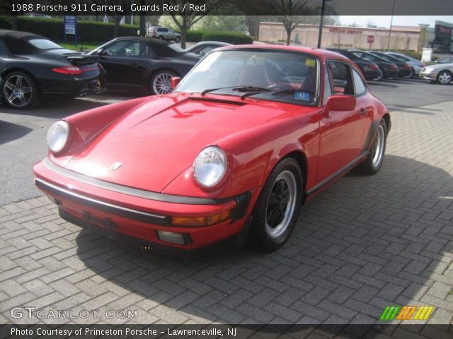1988 Porsche 911 Carrera in Guards Red