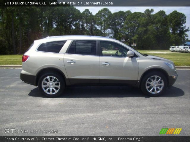 2010 Buick Enclave CXL in Gold Mist Metallic