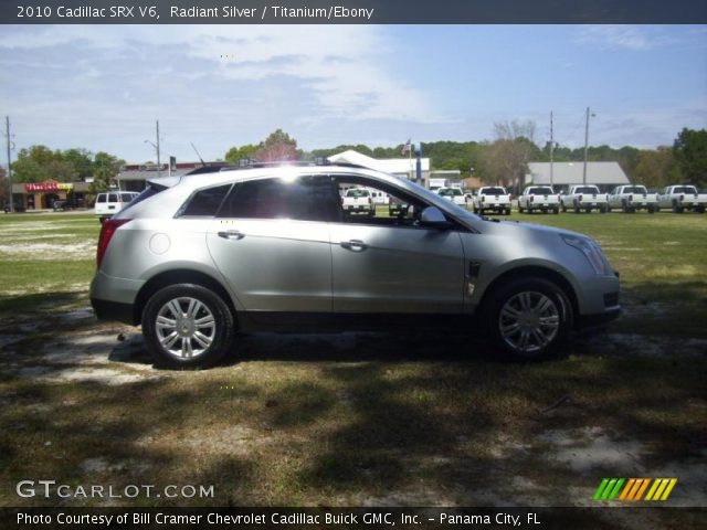 2010 Cadillac SRX V6 in Radiant Silver