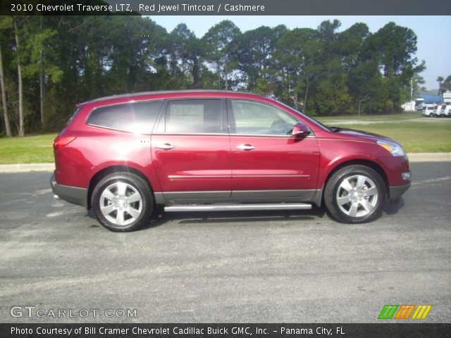 2010 Chevrolet Traverse LTZ in Red Jewel Tintcoat