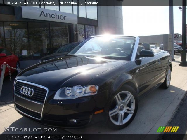 2007 Audi A4 2.0T Cabriolet in Brilliant Black