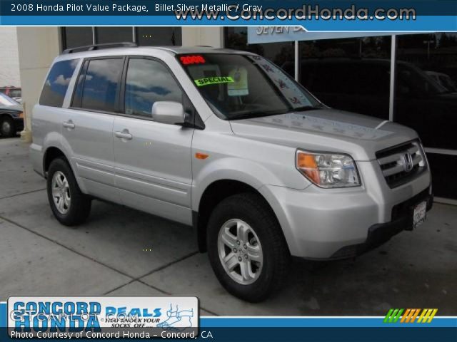 2008 Honda Pilot Value Package in Billet Silver Metallic