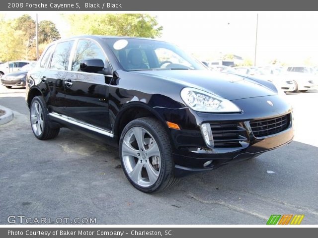 2008 Porsche Cayenne S in Black