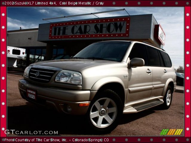 2002 Suzuki XL7 Limited 4x4 in Cool Beige Metallic