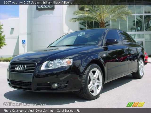 2007 Audi A4 2.0T Sedan in Brilliant Black