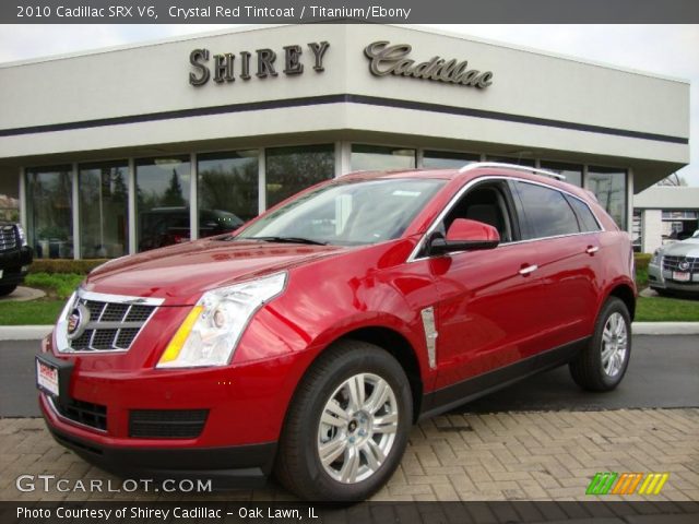 2010 Cadillac SRX V6 in Crystal Red Tintcoat