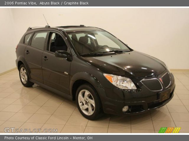 2006 Pontiac Vibe  in Abyss Black