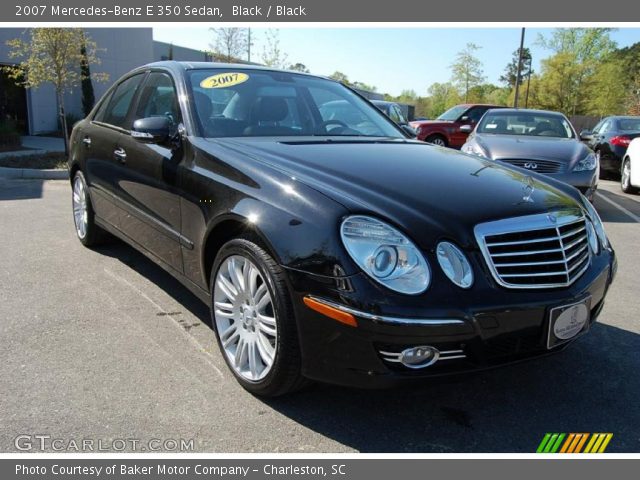 2007 Mercedes-Benz E 350 Sedan in Black