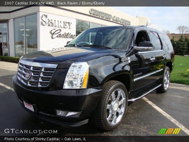 2007 Cadillac Escalade AWD in Black Raven