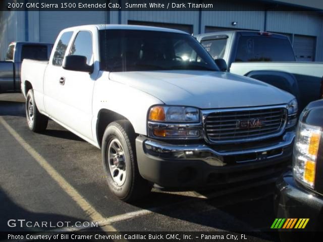 2007 GMC Sierra 1500 Extended Cab in Summit White