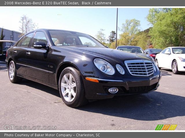 2008 Mercedes-Benz E 320 BlueTEC Sedan in Black