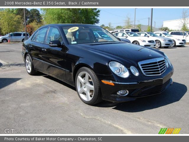 2008 Mercedes-Benz E 350 Sedan in Black