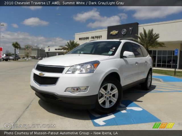 2010 Chevrolet Traverse LT AWD in Summit White