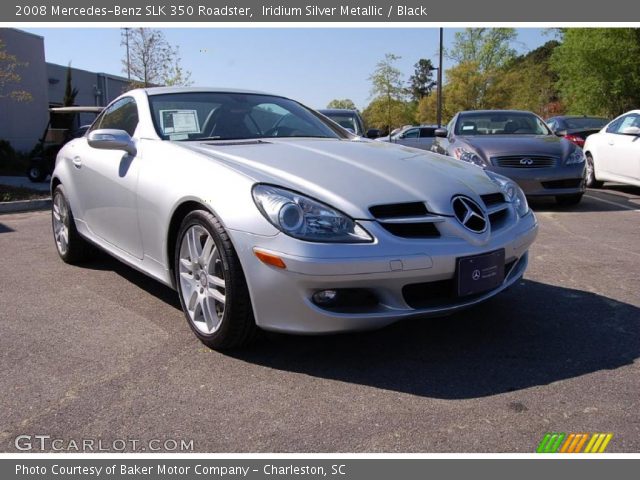 2008 Mercedes-Benz SLK 350 Roadster in Iridium Silver Metallic