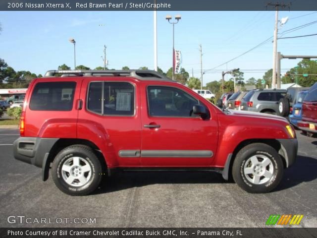 2006 Nissan Xterra X in Red Brawn Pearl