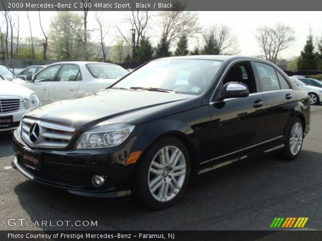 2009 Mercedes-Benz C 300 4Matic Sport in Black