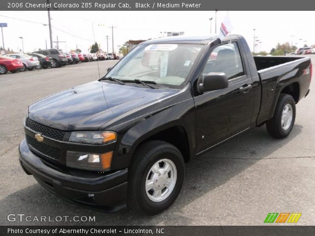 2006 Chevrolet Colorado Z85 Regular Cab in Black