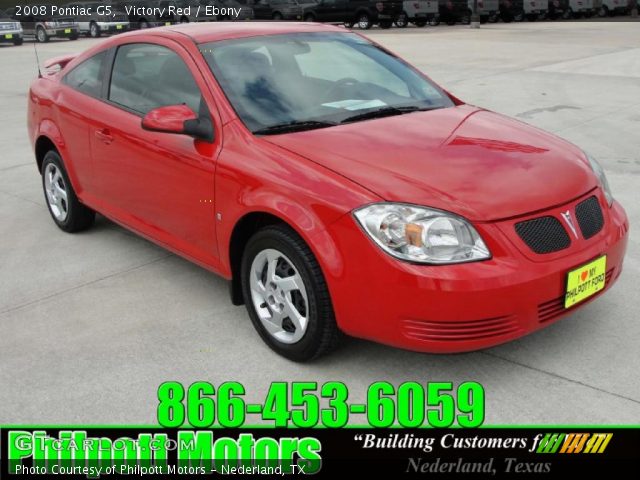 2008 Pontiac G5  in Victory Red