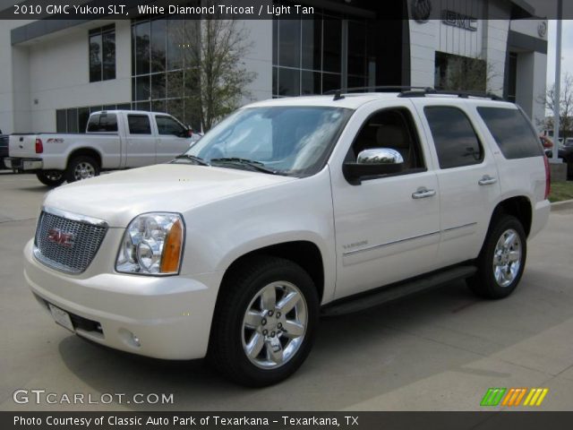 2010 GMC Yukon SLT in White Diamond Tricoat