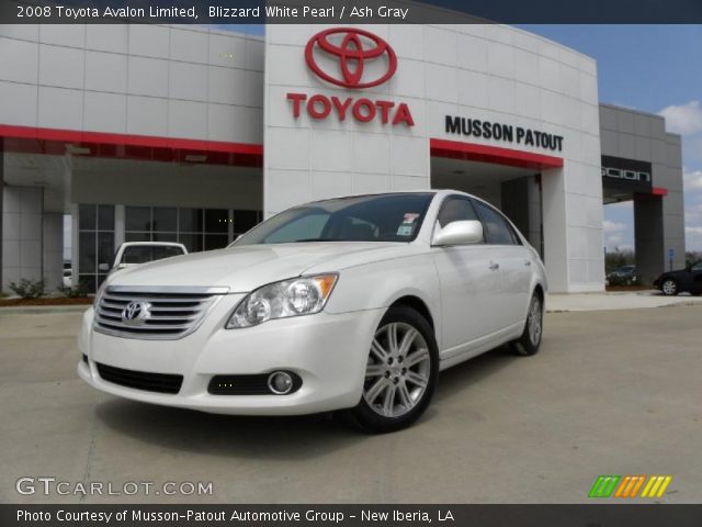 2008 Toyota Avalon Limited in Blizzard White Pearl
