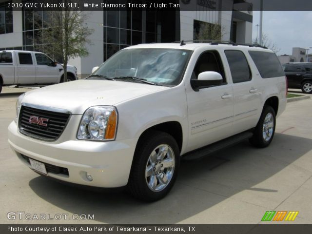2010 GMC Yukon XL SLT in White Diamond Tricoat