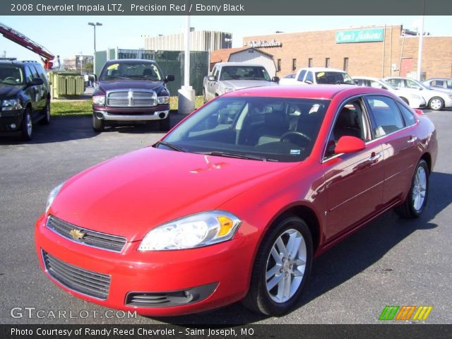 2008 Chevrolet Impala LTZ in Precision Red