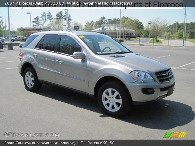 2007 Mercedes-Benz ML 320 CDI 4Matic in Pewter Metallic