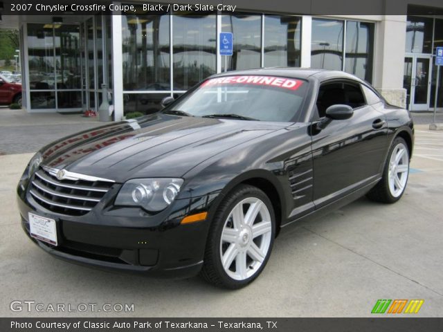 2007 Chrysler Crossfire Coupe in Black