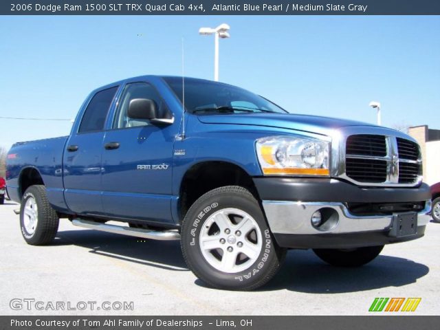 2006 Dodge Ram 1500 SLT TRX Quad Cab 4x4 in Atlantic Blue Pearl