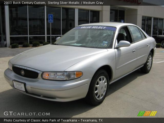 2003 Buick Century Custom in Sterling Silver Metallic