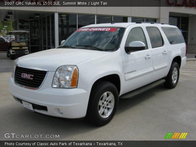 2007 GMC Yukon XL 1500 SLE in Summit White