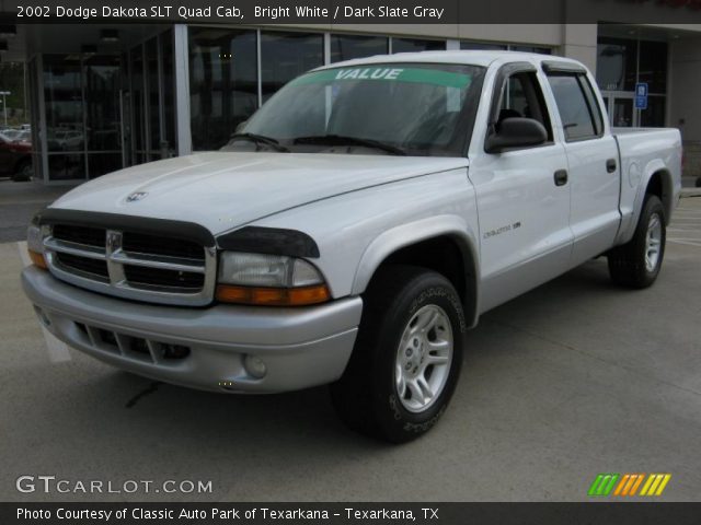 2002 Dodge Dakota SLT Quad Cab in Bright White
